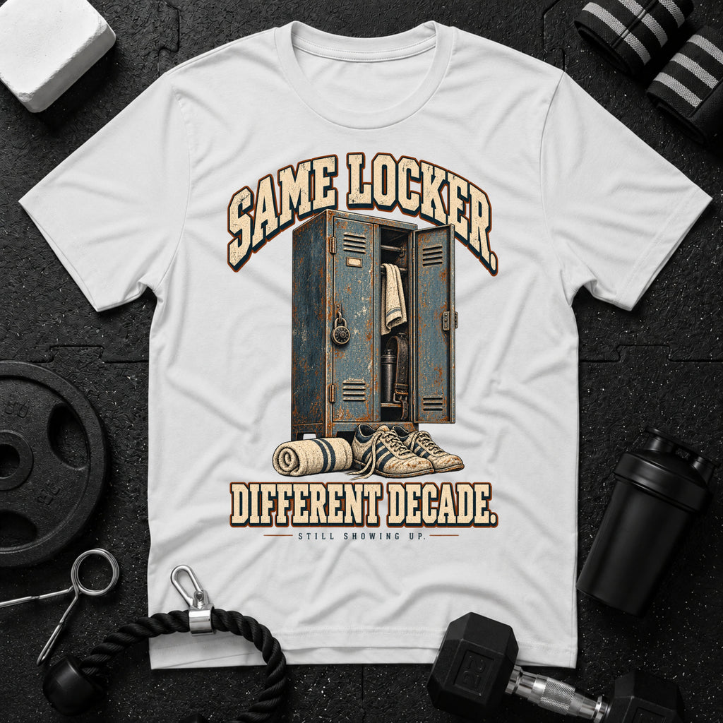 Same Locker Different T-Shirt