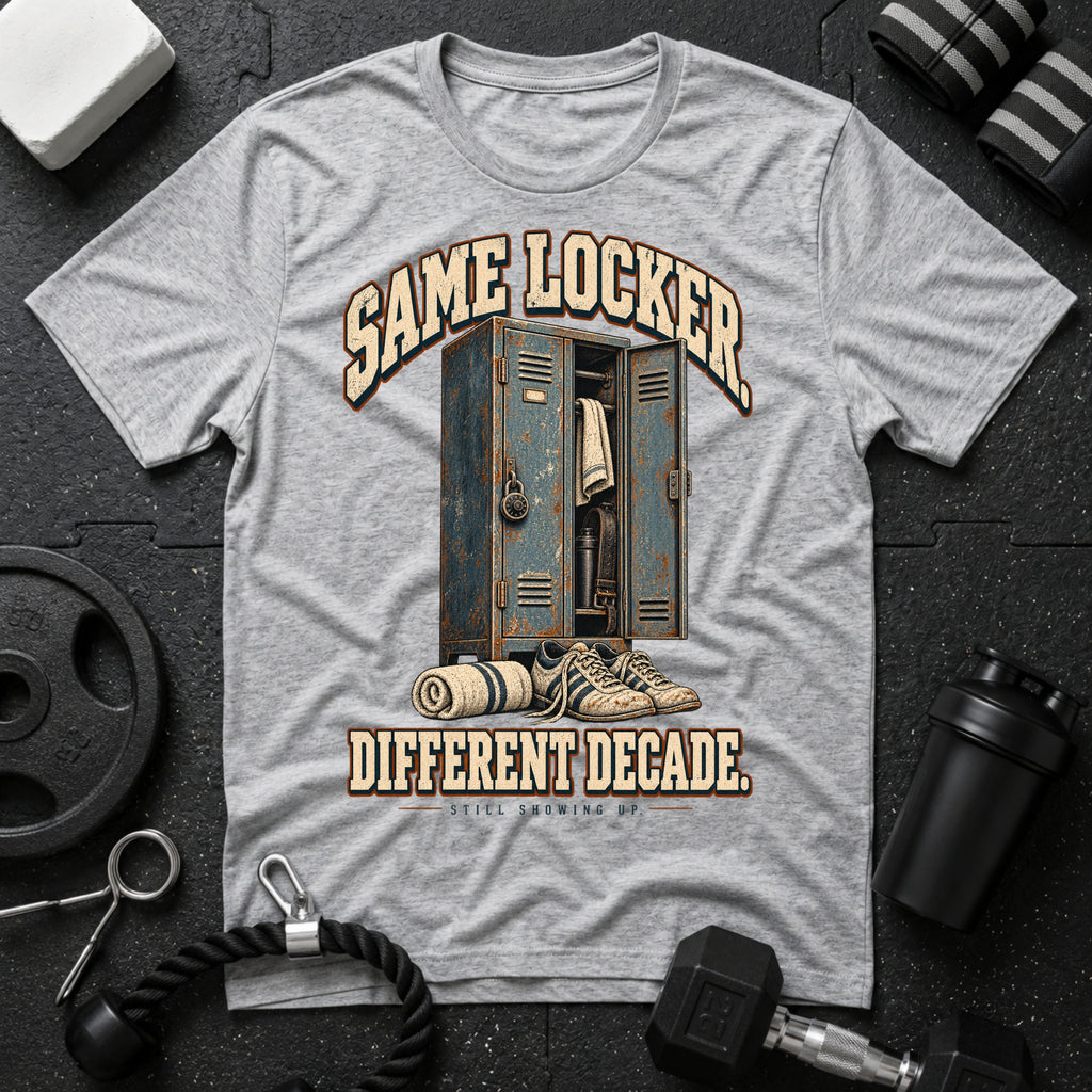 Same Locker Different T-Shirt