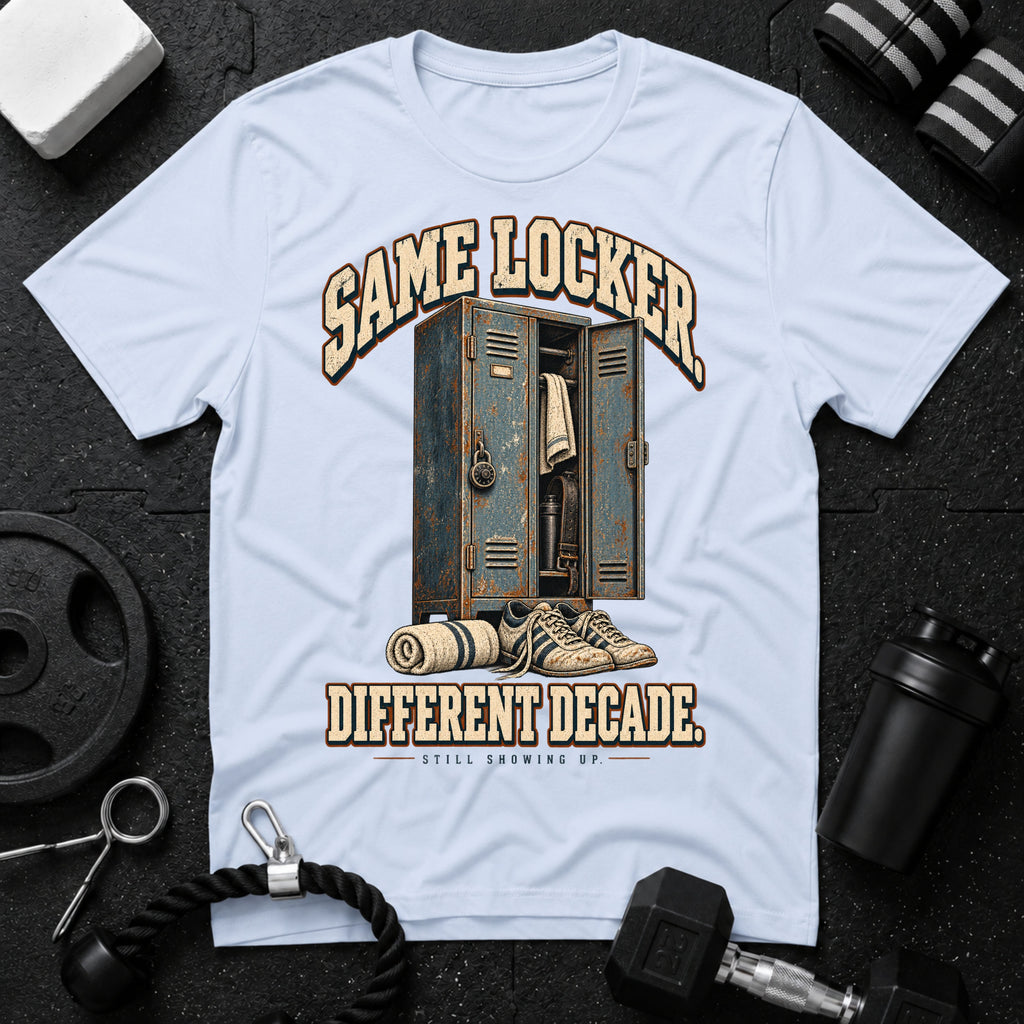 Same Locker Different T-Shirt