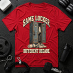 Same Locker Different T-Shirt