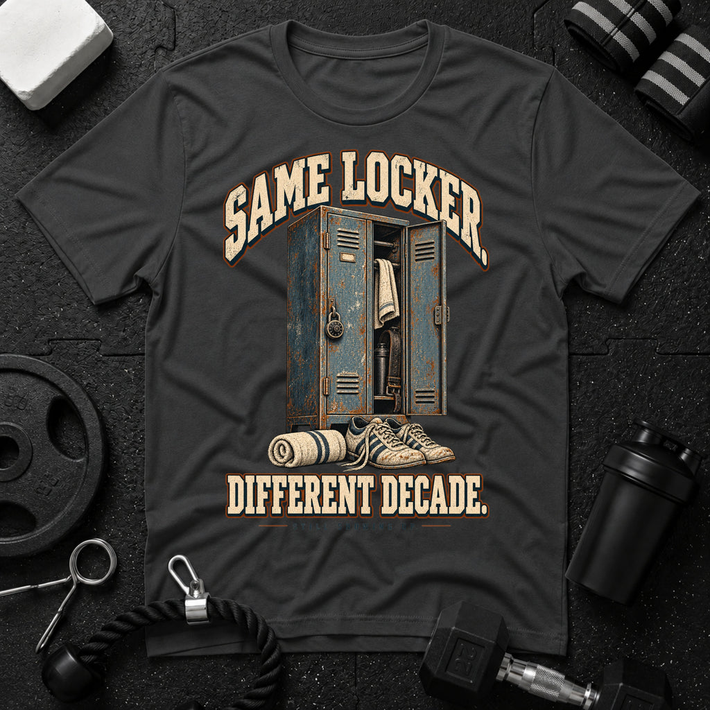 Same Locker Different T-Shirt