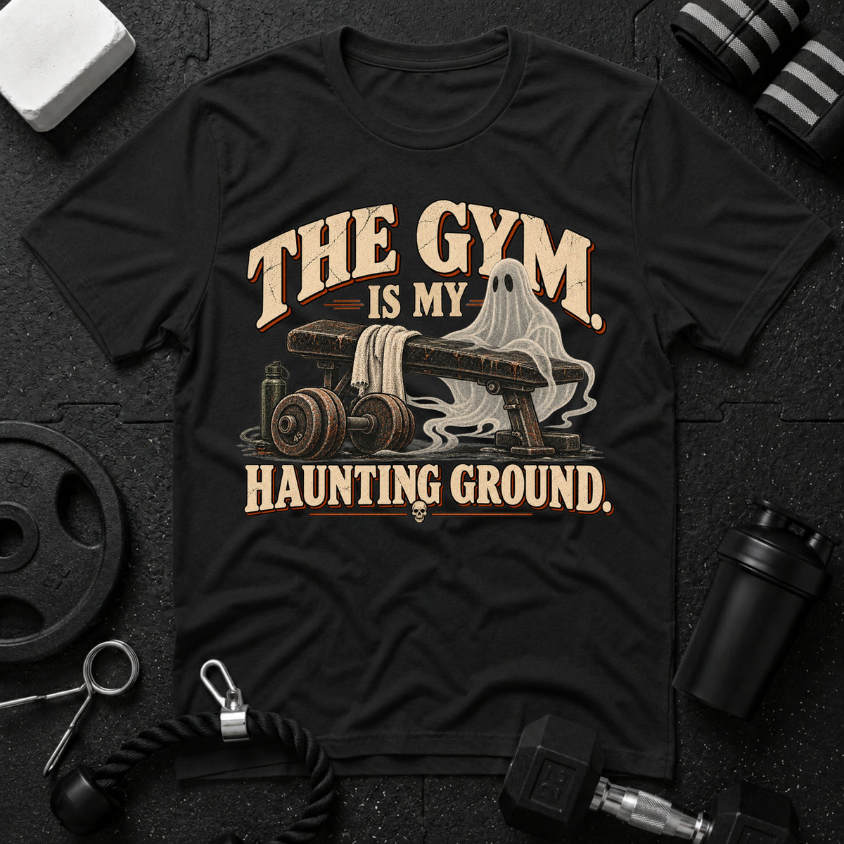The Gym Is My Haunting Ground T-Shirt