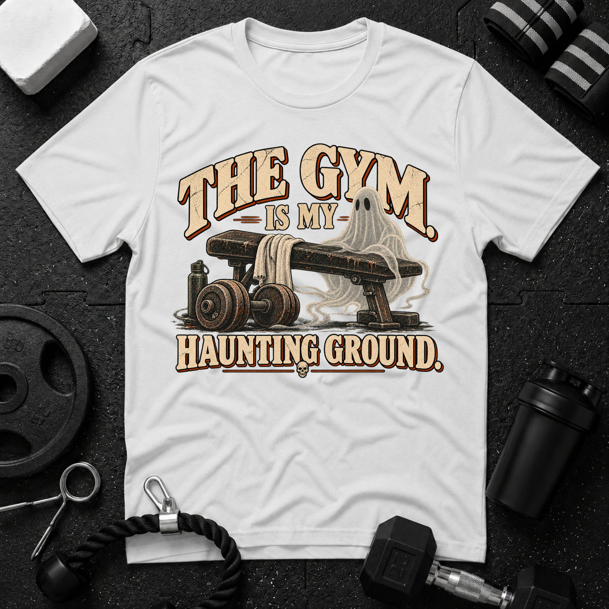 The Gym Is My Haunting Ground T-Shirt