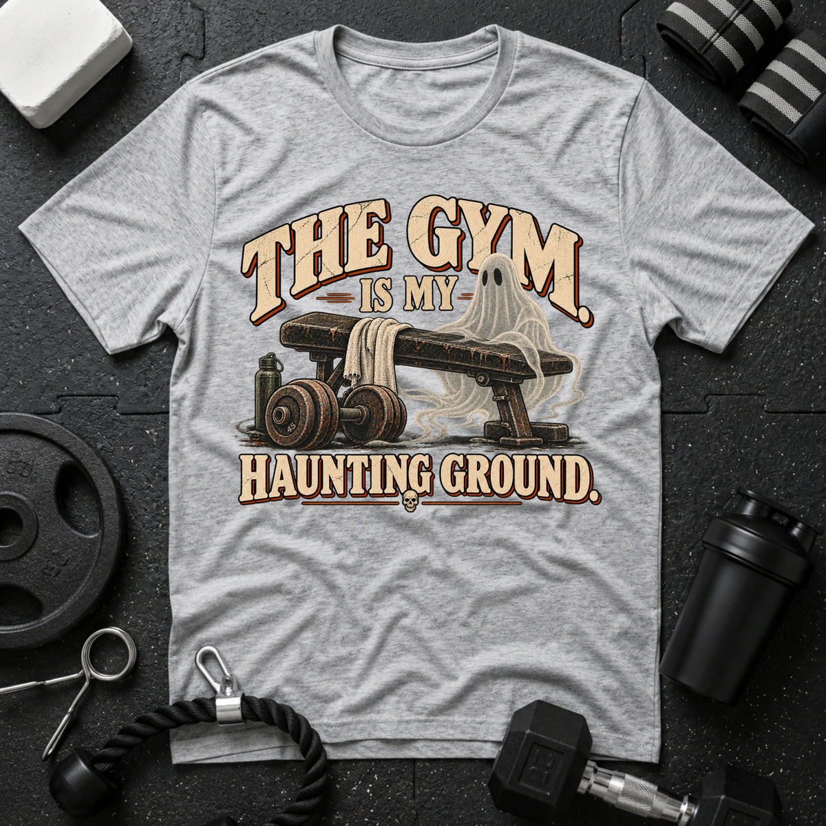 The Gym Is My Haunting Ground T-Shirt