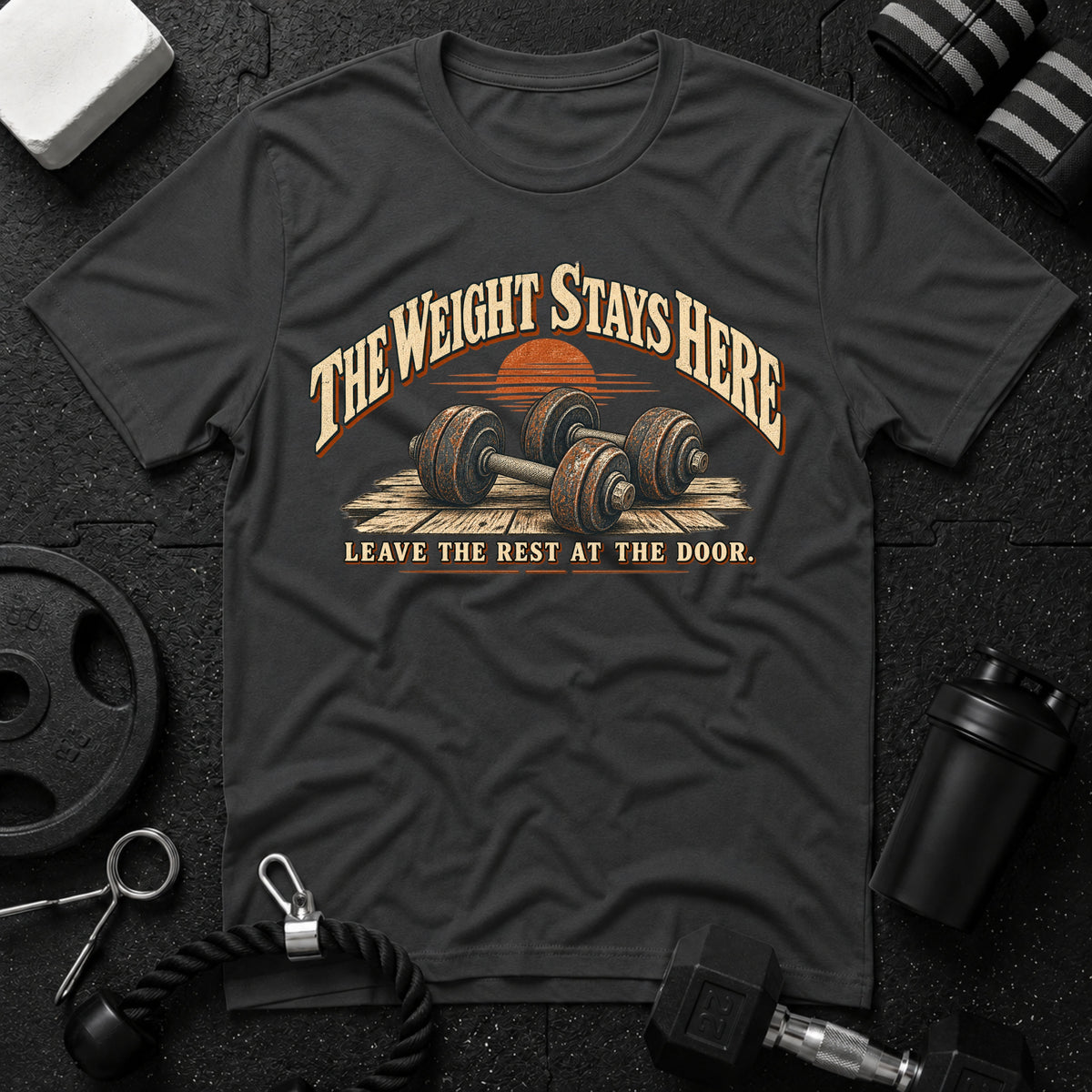 The Weight Stays Here T-Shirt
