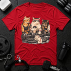 Cool Cat Squad Workout T-Shirt