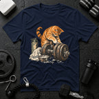Cat Weightlifting T-Shirt
