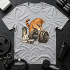 Cat Weightlifting T-Shirt