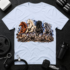 Horse Dumbbell T-Shirt