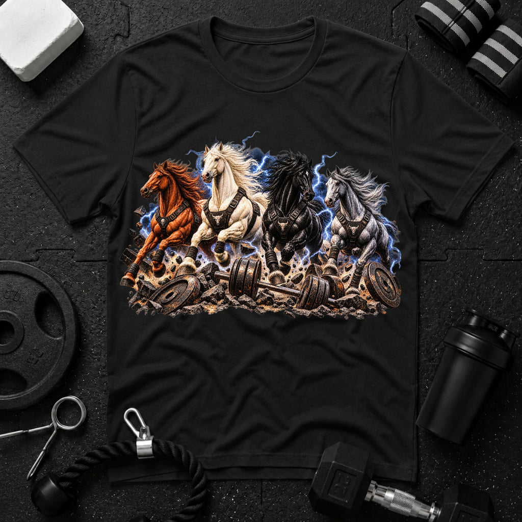 Horse Dumbbell T-Shirt