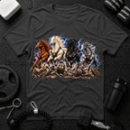Horse Dumbbell T-Shirt