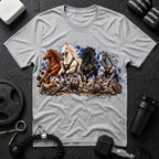 Horse Dumbbell T-Shirt