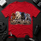 Horse Dumbbell T-Shirt