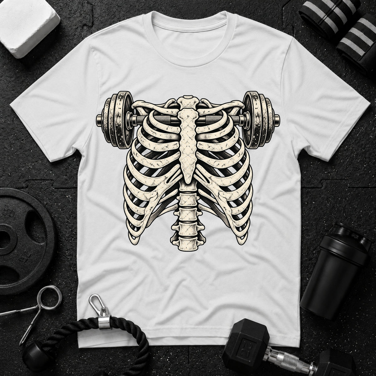 Anatomical Ribcage Barbell T-Shirt
