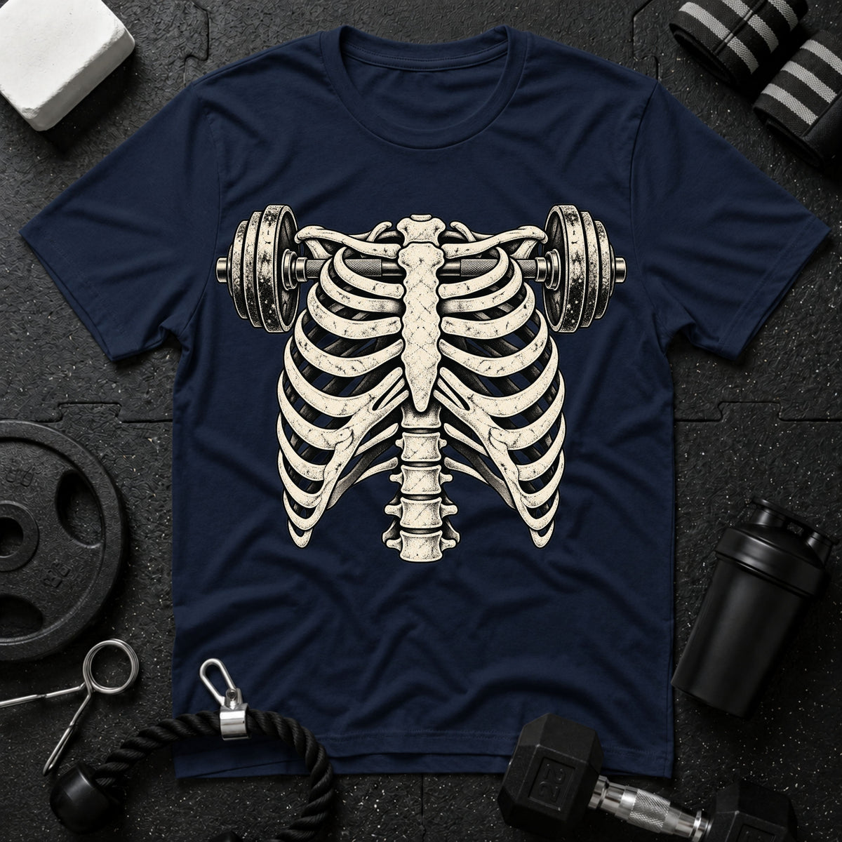 Anatomical Ribcage Barbell T-Shirt