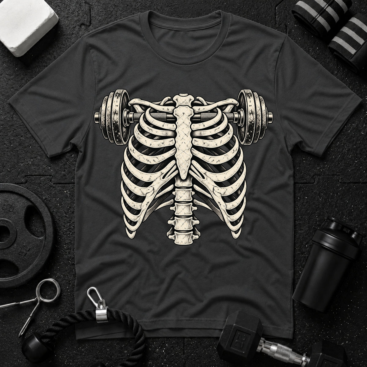 Anatomical Ribcage Barbell T-Shirt