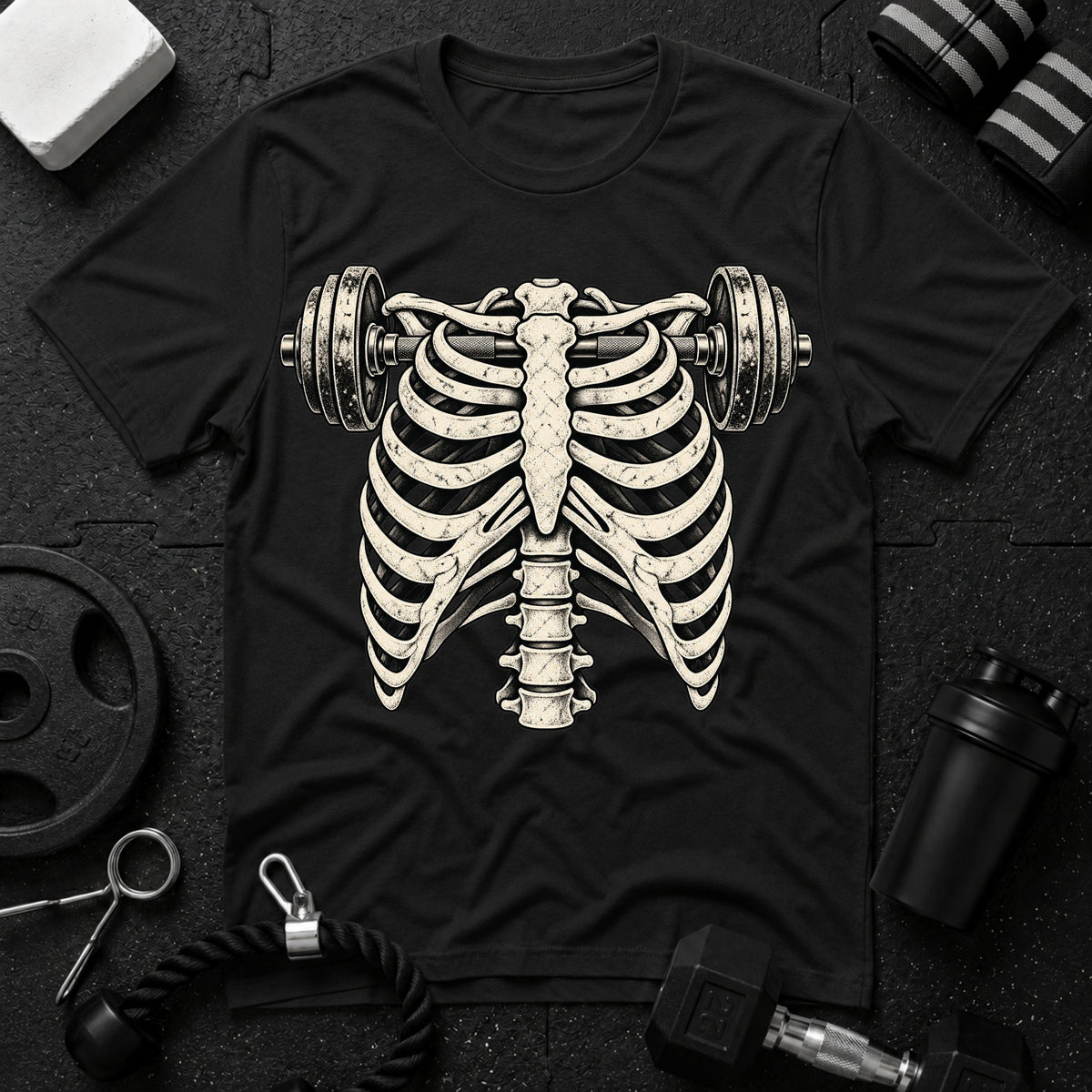Anatomical Ribcage Barbell T-Shirt