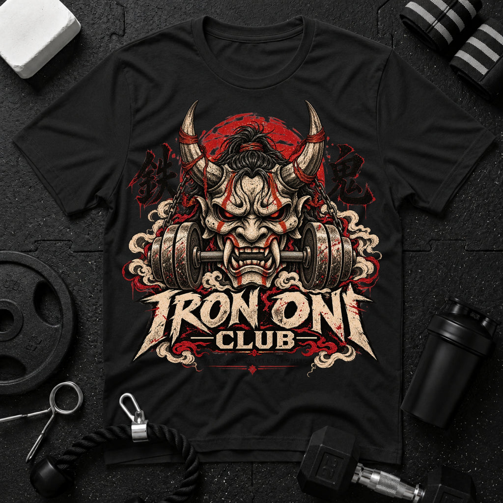 Iron Club On T-Shirt