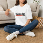 Training ARC T‑Shirt — Fitness Barbell Workout Tee