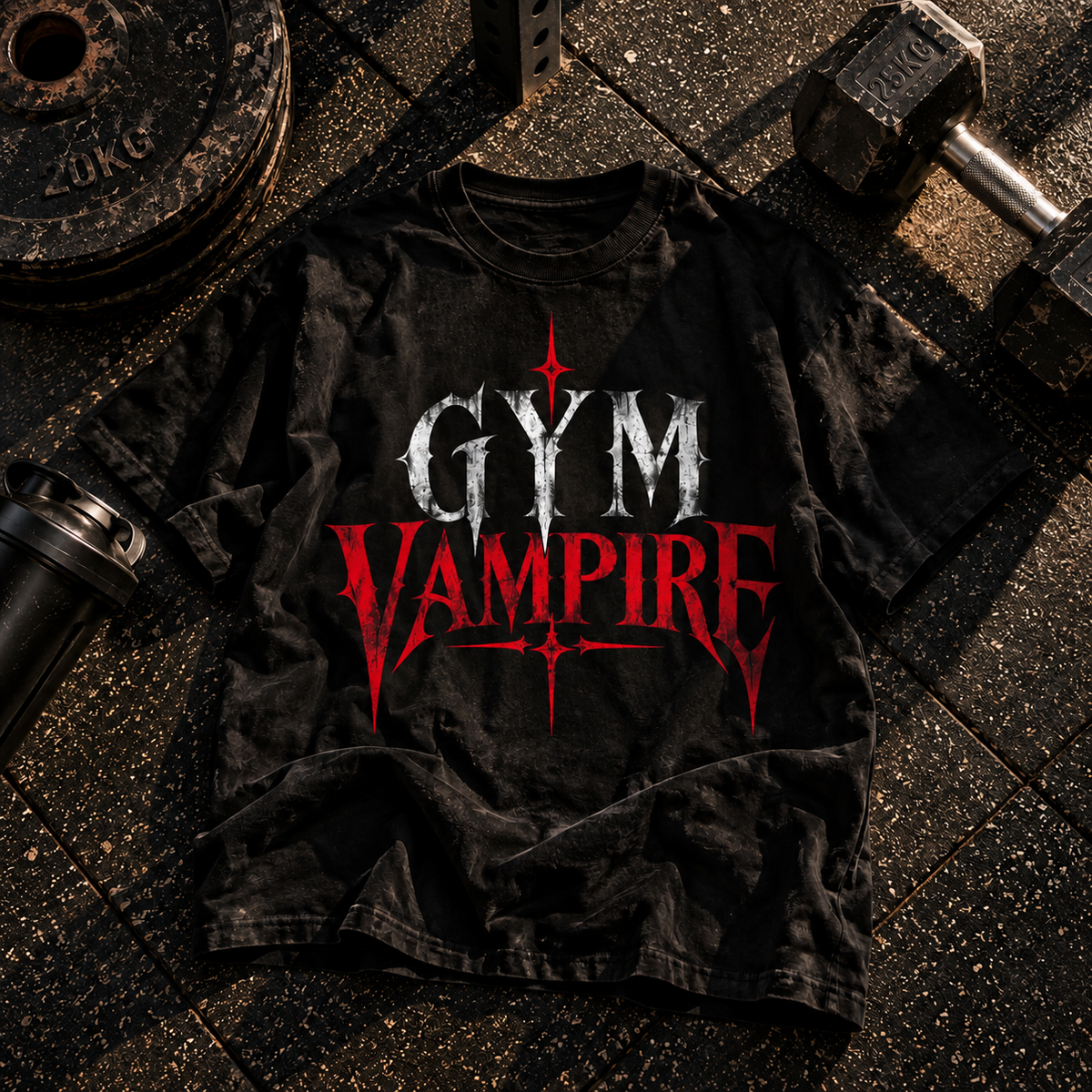 Gym Vampire Oversized T-Shirt