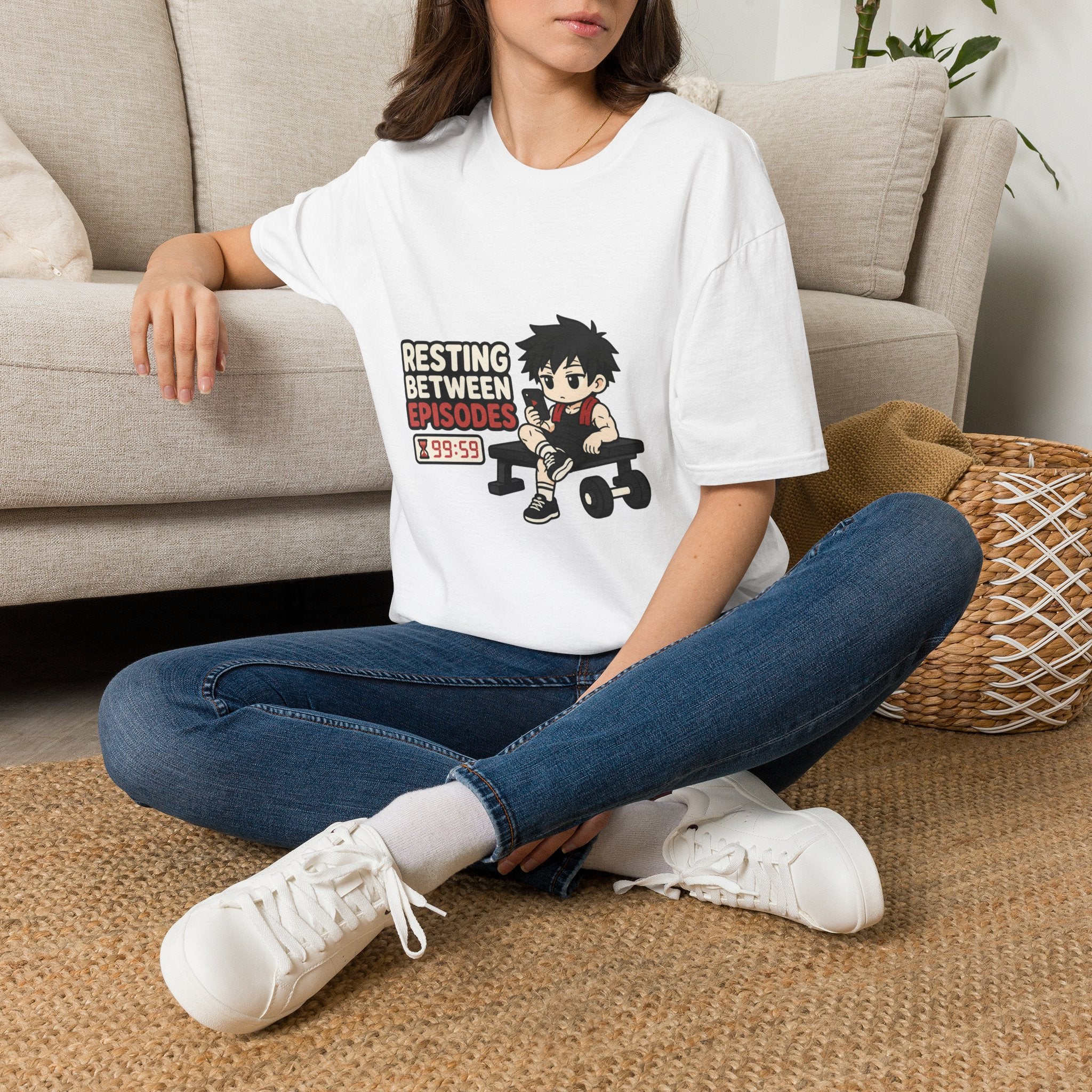 Anime Resting Between Episodes