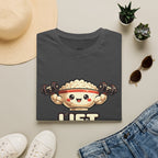 T-Shirt — 'Lift Eat Repeat' Cute Dumpling Fitness Tee