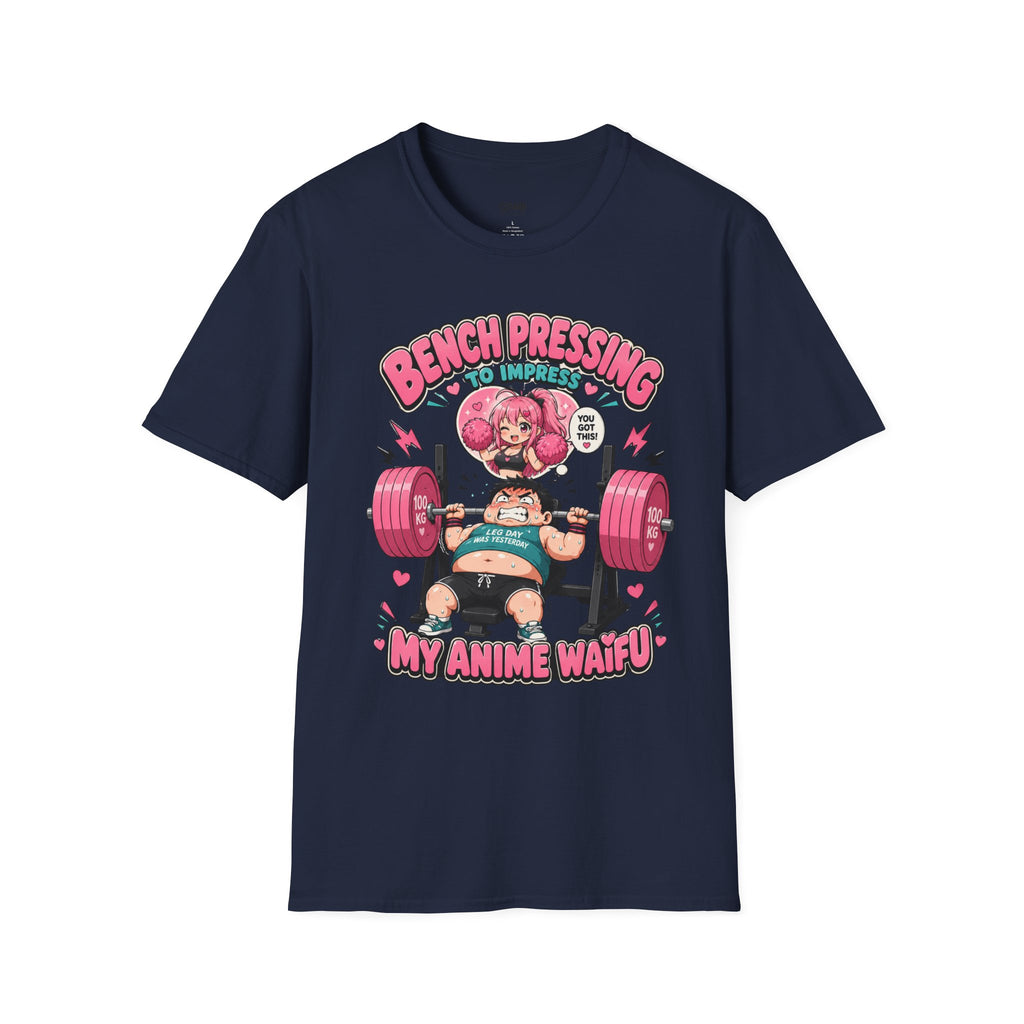Bench Pressing to Impress My Anime Waifu