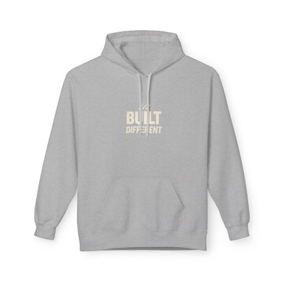Built Different Hoodie — Bold Minimal Graphic Pullover