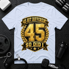 45 Hit Different T‑Shirt - Light Blue