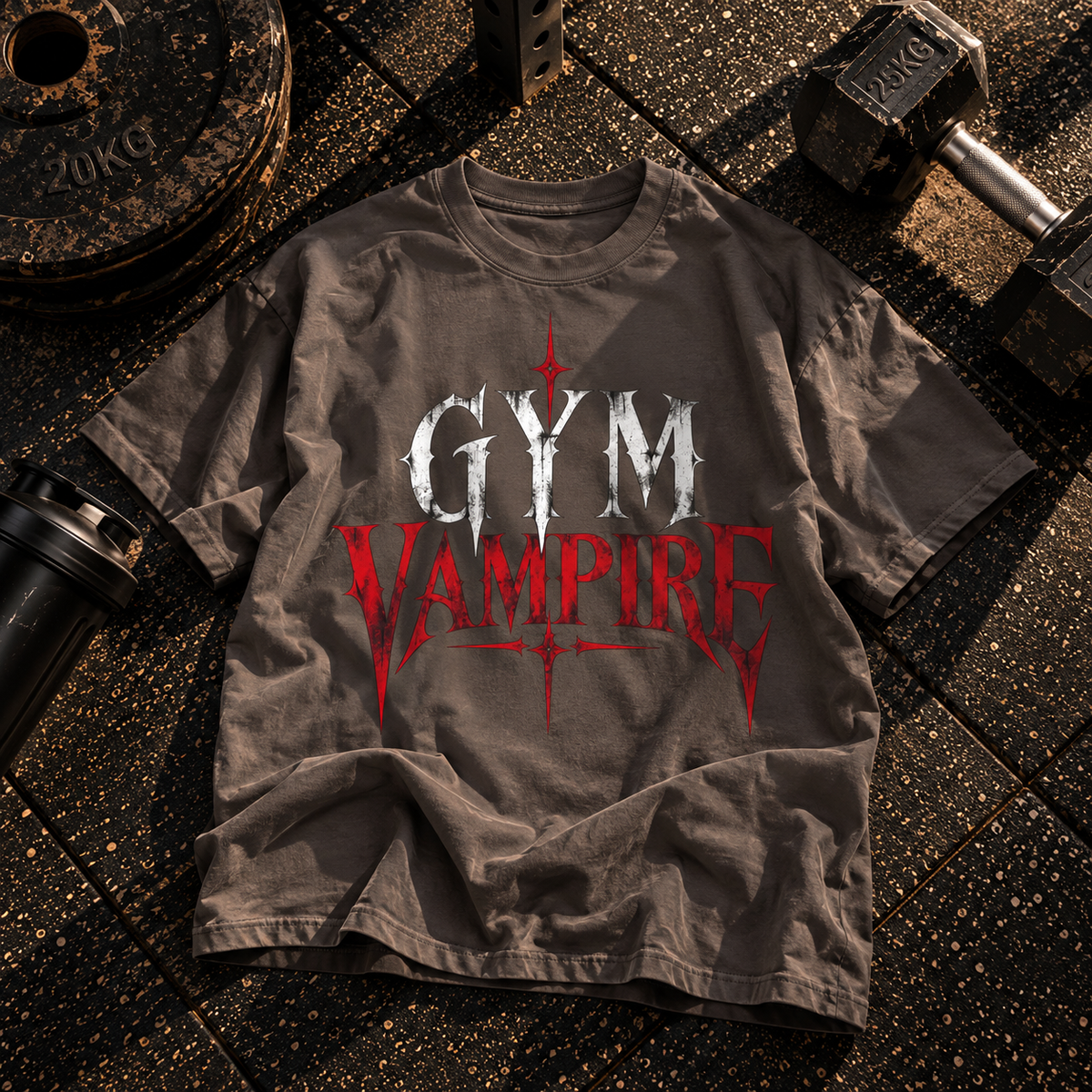 Gym Vampire Oversized T-Shirt
