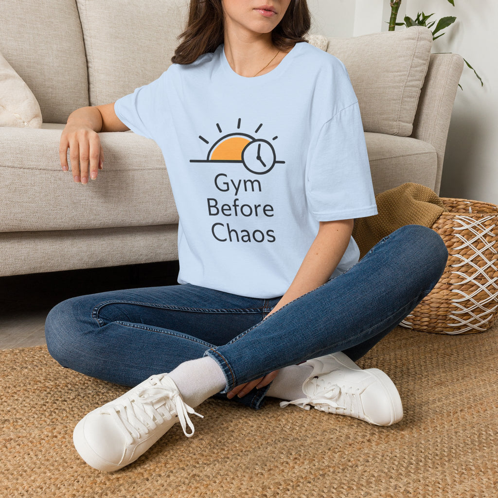 Gym Before Chaos T‑Shirt