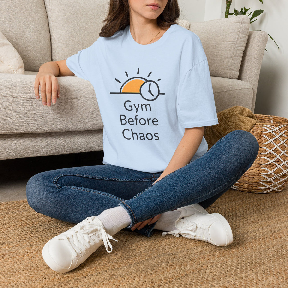 Gym Before Chaos T‑Shirt