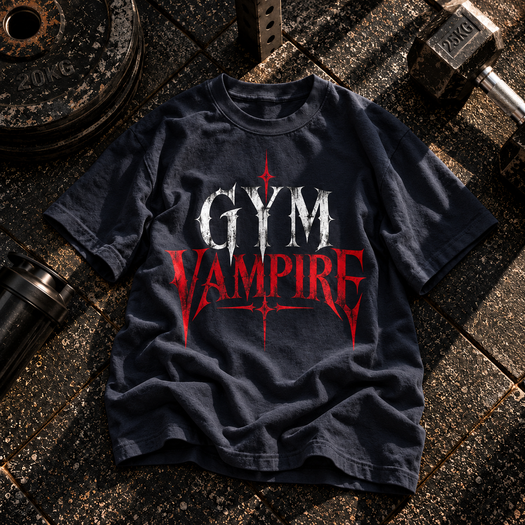 Gym Vampire Oversized T-Shirt