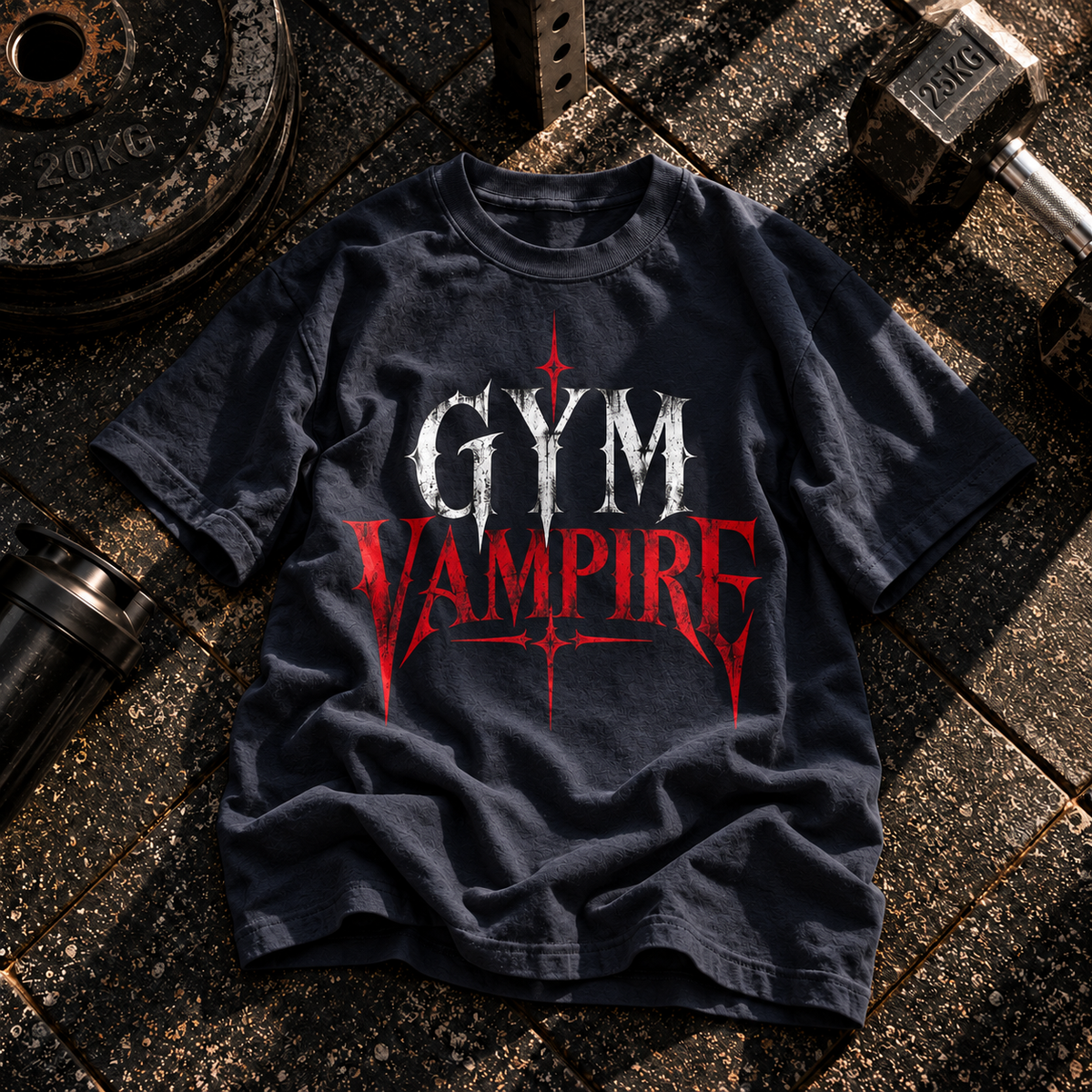 Gym Vampire Oversized T-Shirt