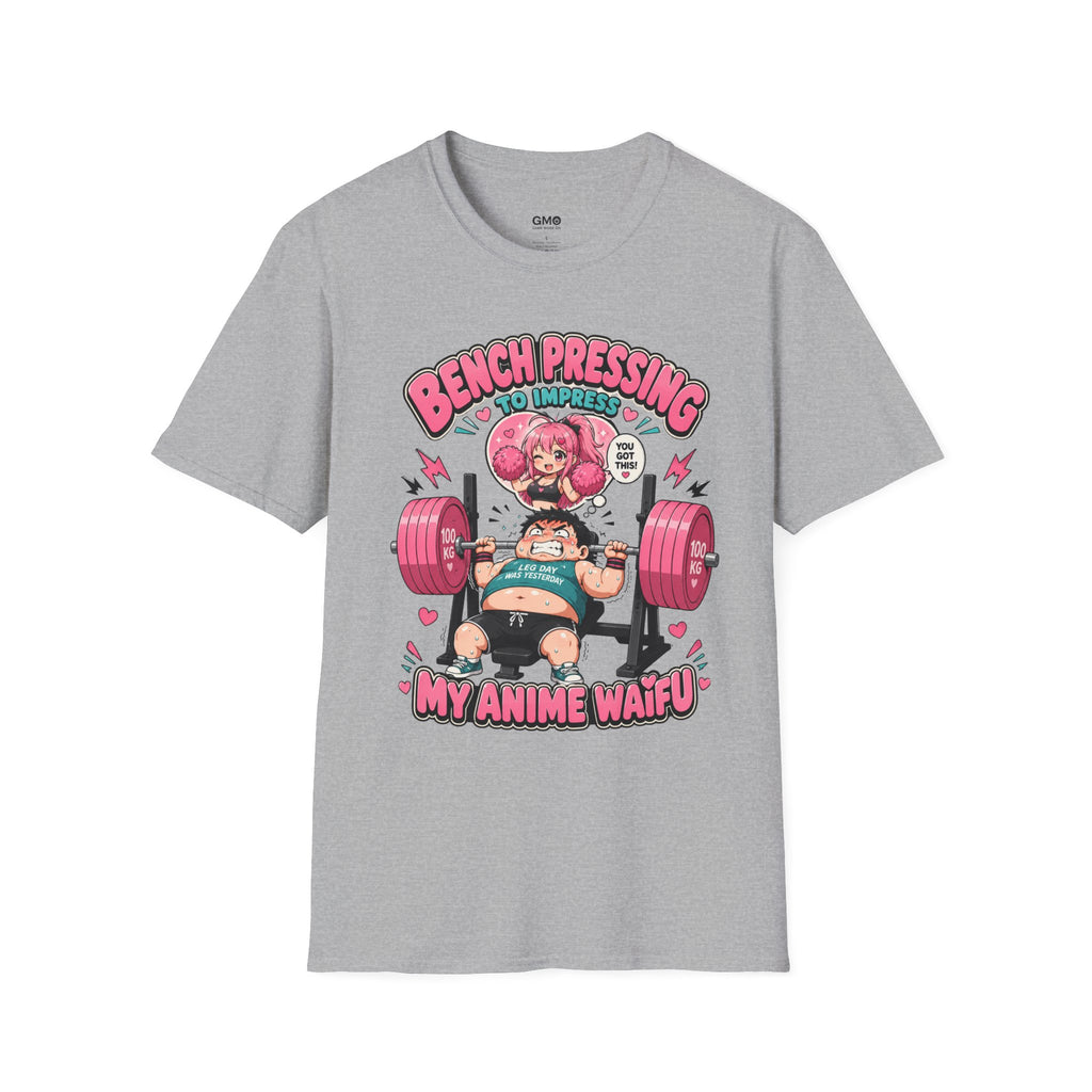 Bench Pressing to Impress My Anime Waifu