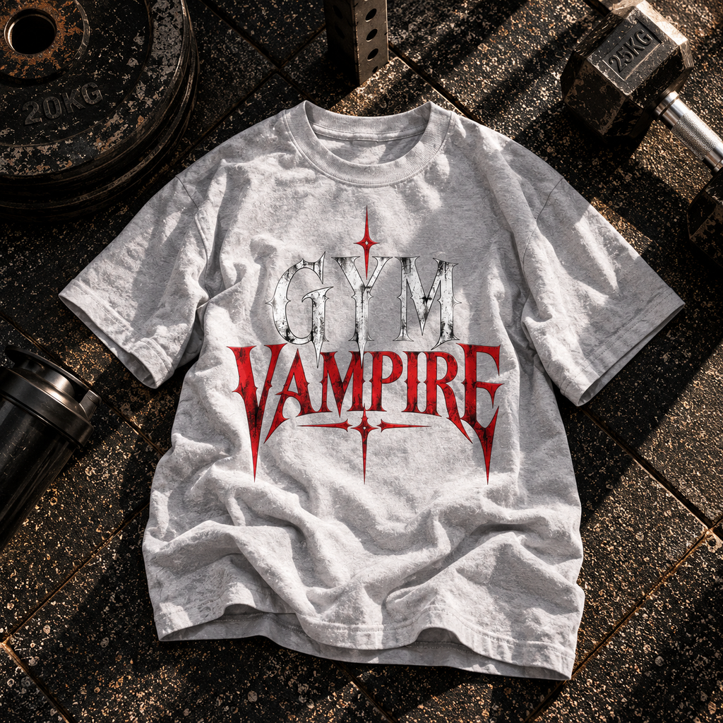 Gym Vampire Oversized T-Shirt