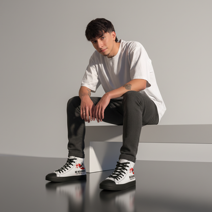 NO WEAKNESS™ Anime High-Top Canvas Shoes – Gym & Streetwear Edition