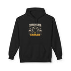 Strength Earned Hoodie — Weightlifting Gym Pullover for Fitness Enthusiasts