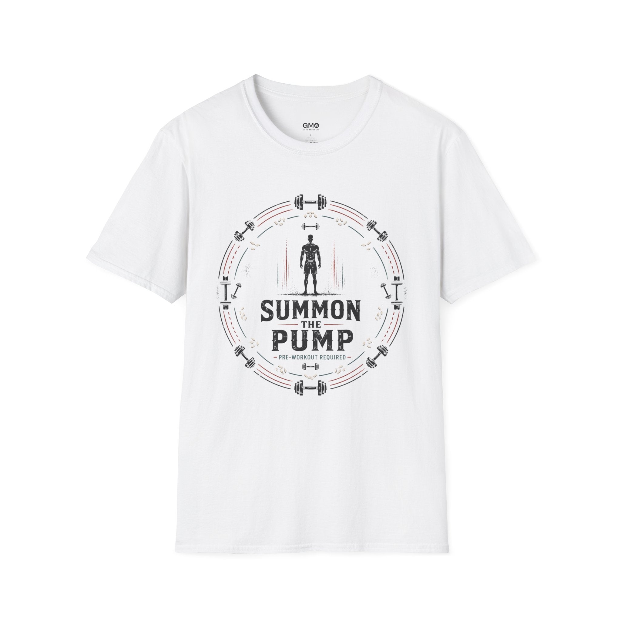 Workout T-Shirt — "Summon the Pump" Gym Fitness Tee