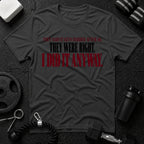 After 40  T-Shirt - Dark Heather
