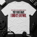After 40  T-Shirt - White