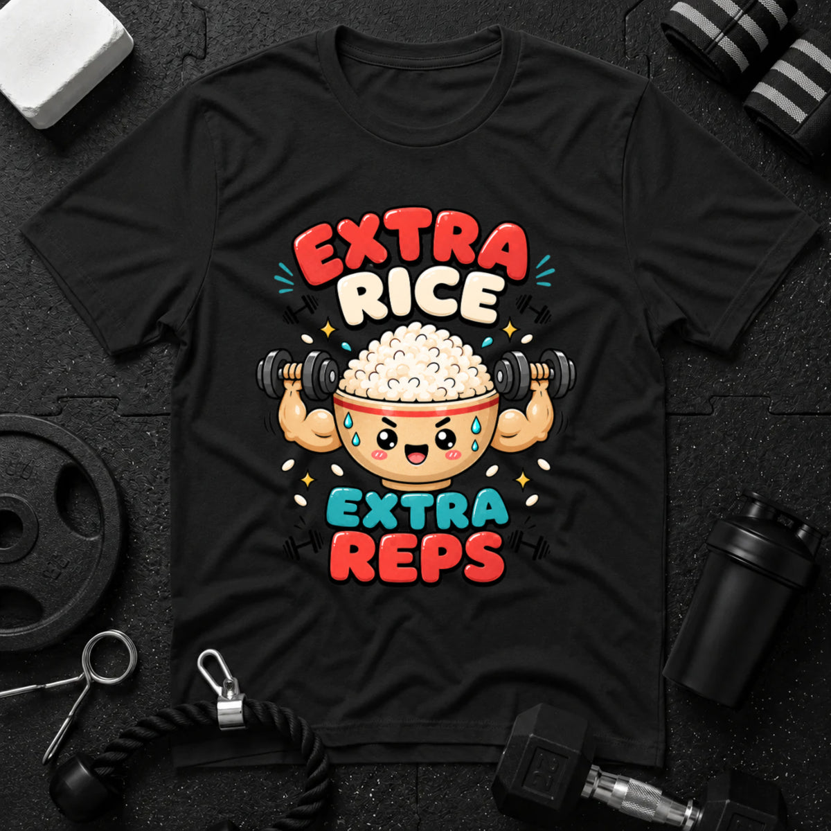 Extra Rice, Extra Reps