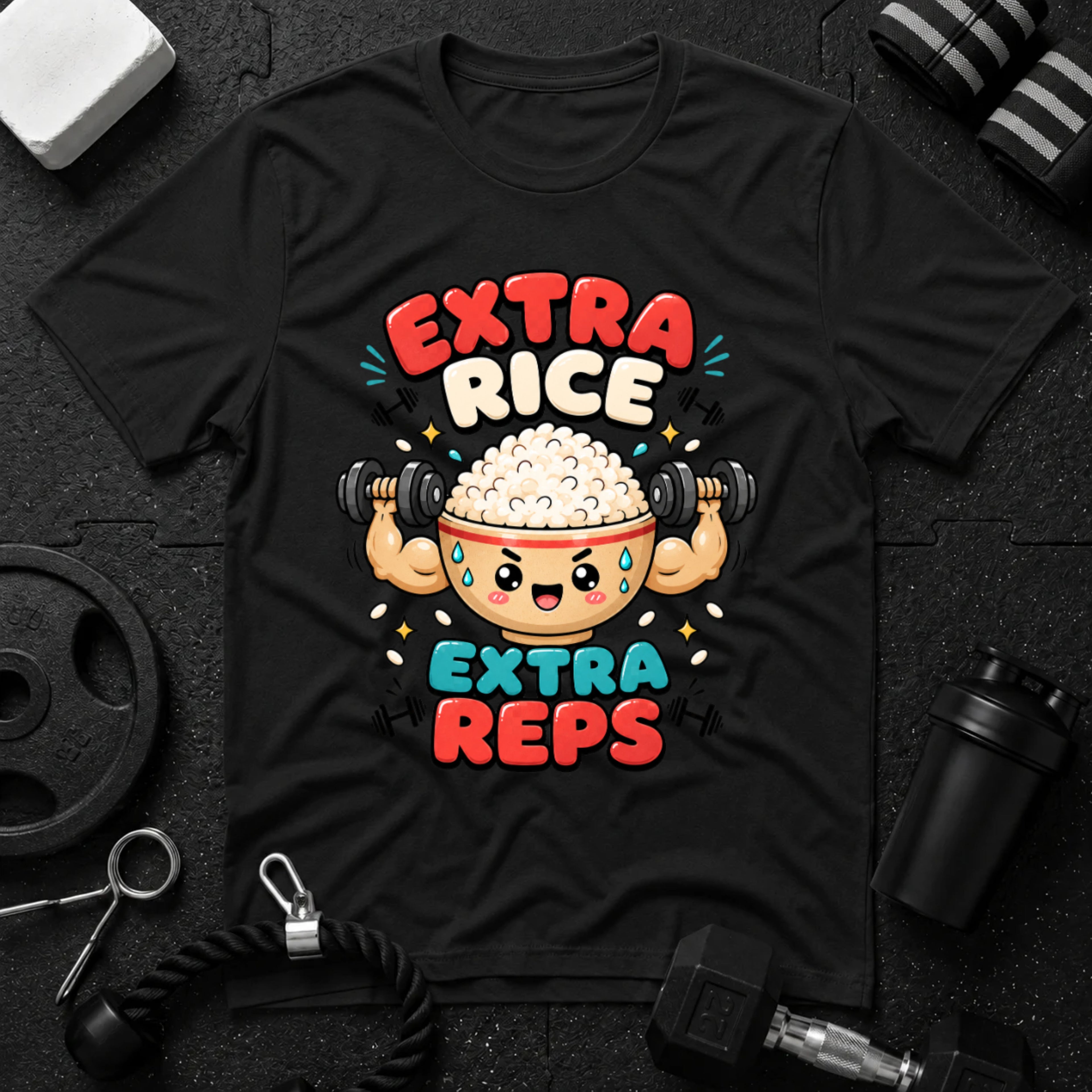 Extra Rice, Extra Reps