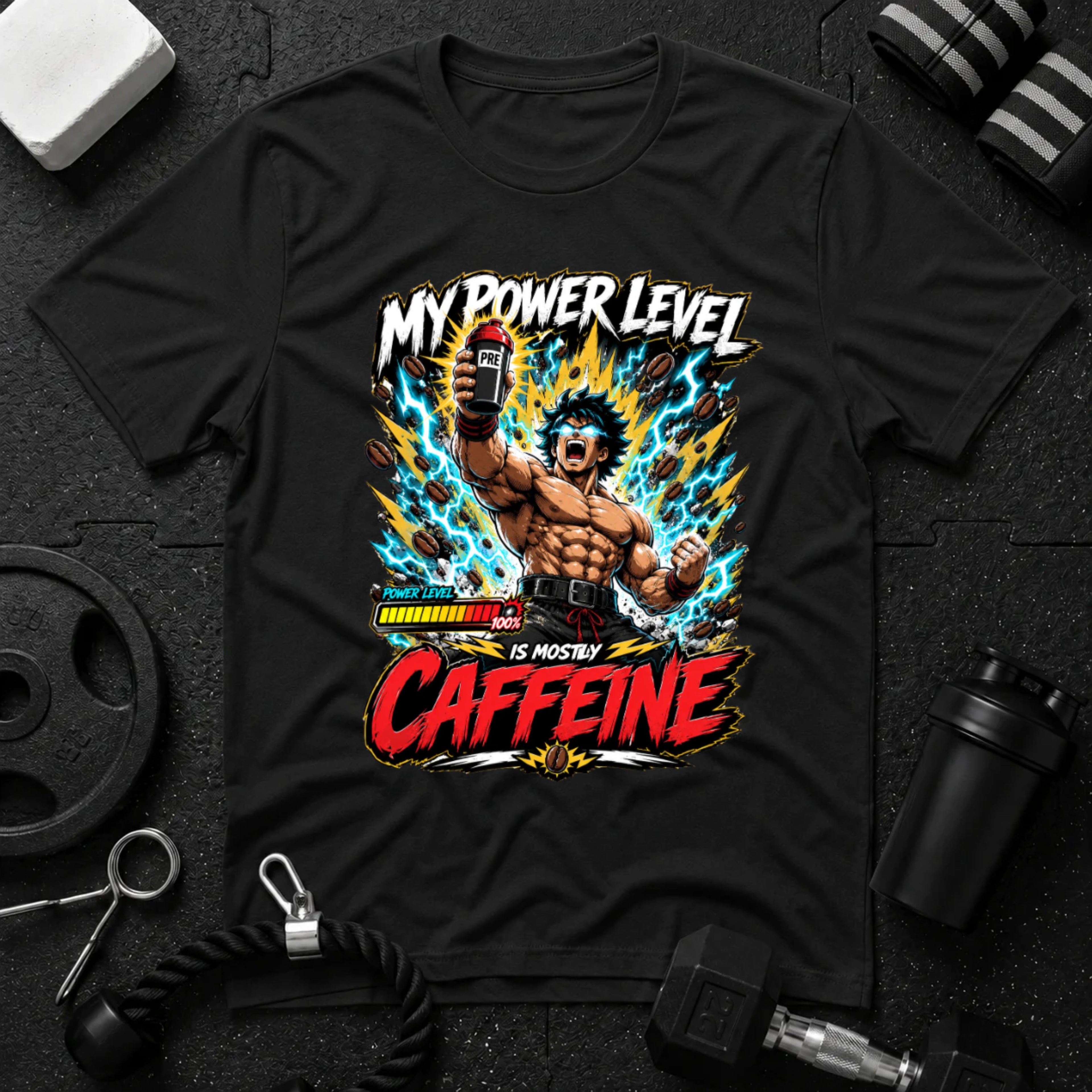 My Power Level Is 99% Caffeine