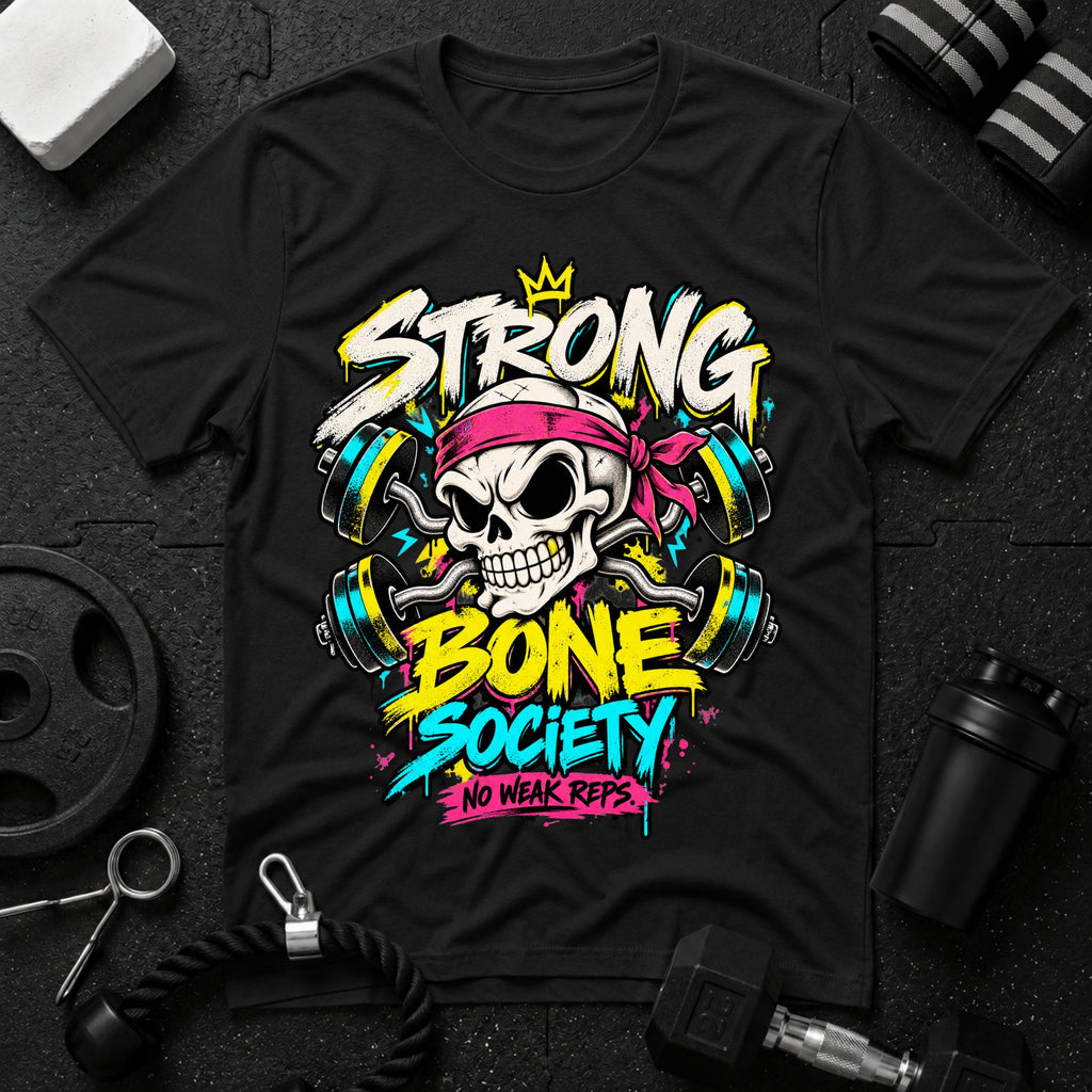 Strong Bone Society Skull T-Shirt