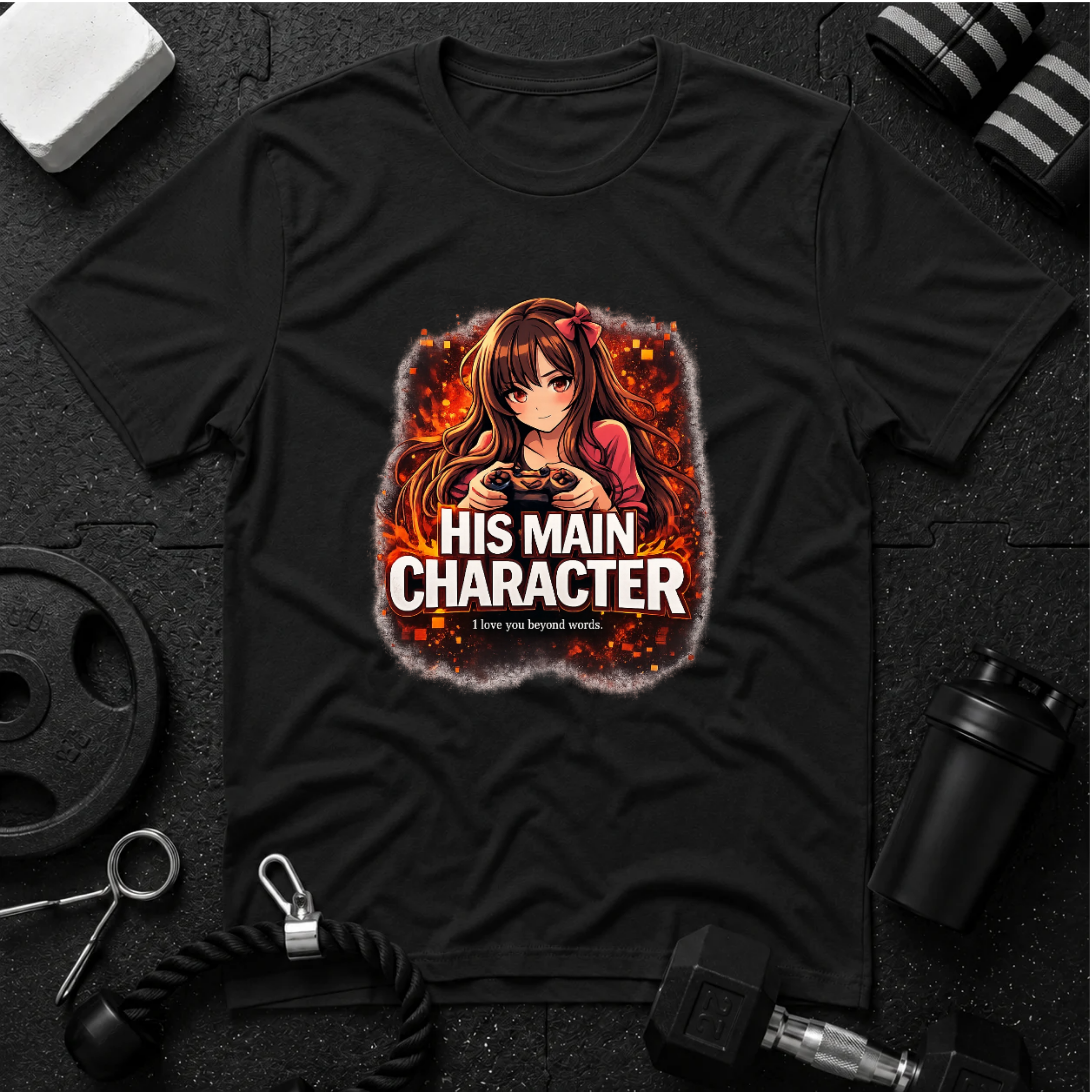 His Main Character Anime T-Shirt