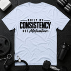 Built by Consistency  T-Shirt - Light Blue