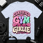 Certified Gym Girlie T-Shirt - Light Blue
