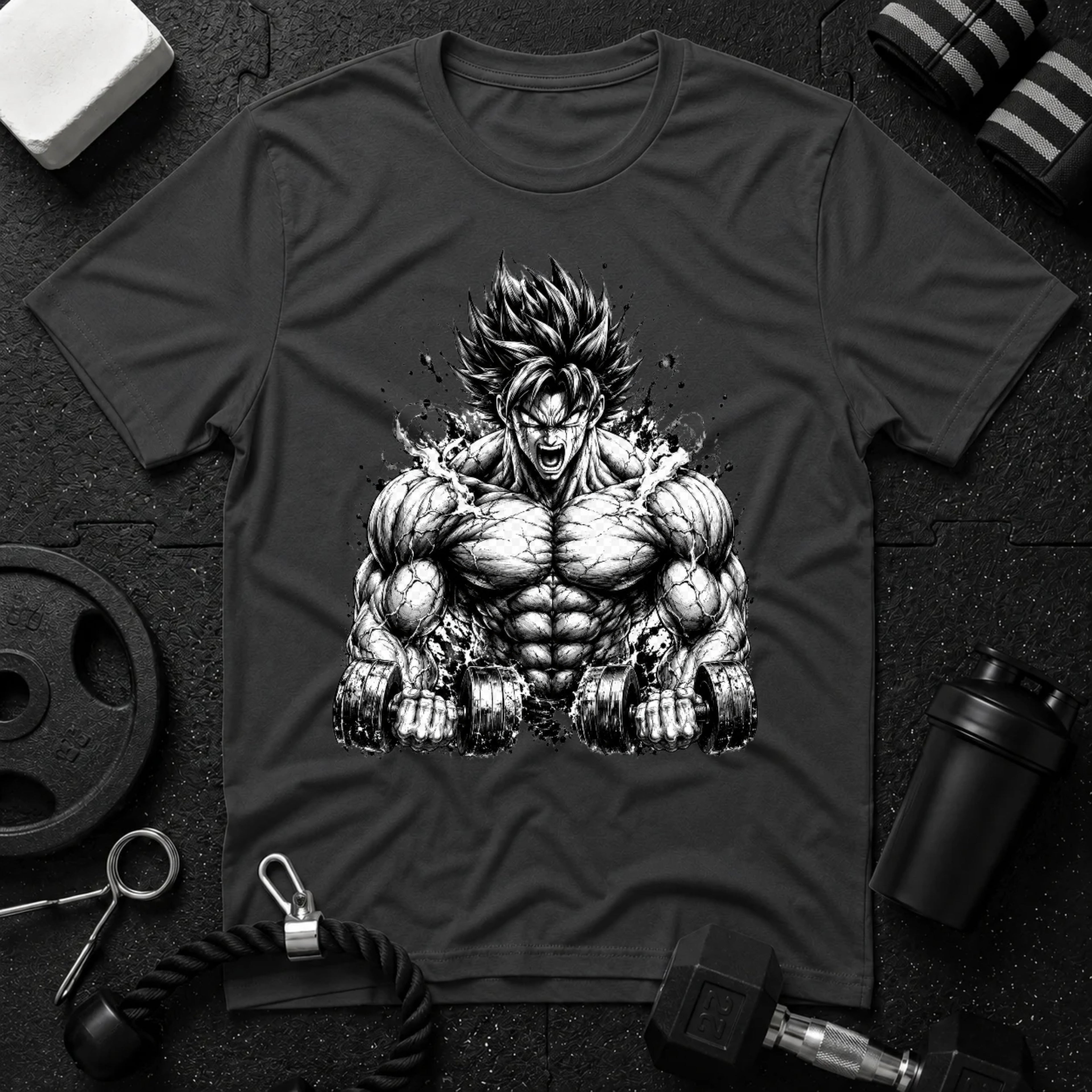 Anime Saiyan Rage Unleashed