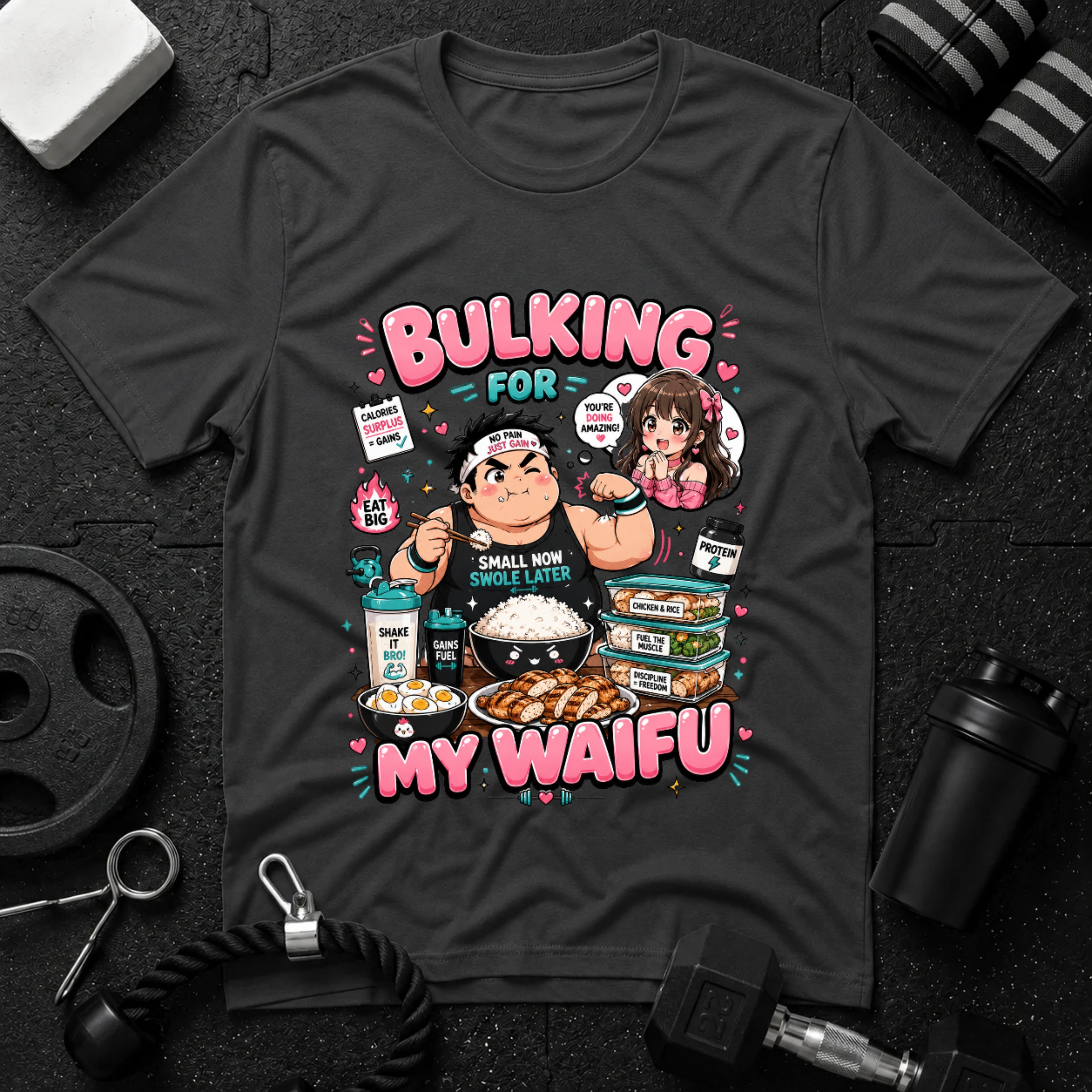 Bulking for My Waifu